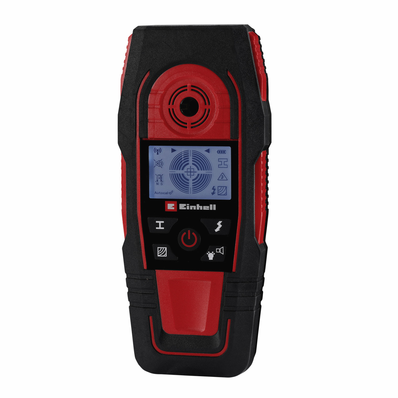 Einhell Rot/Schwarz Leitungsortungsgerät "Te-Md 80, Digitales Ortungsgerät", (, Schwarz), B:8,5Cm L:19,6Cm T:2,9Cm, Leitungssuchgeräte - Image 4