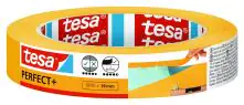 tesa Malerband Perfect+ 50 m x 19 mm, gelb