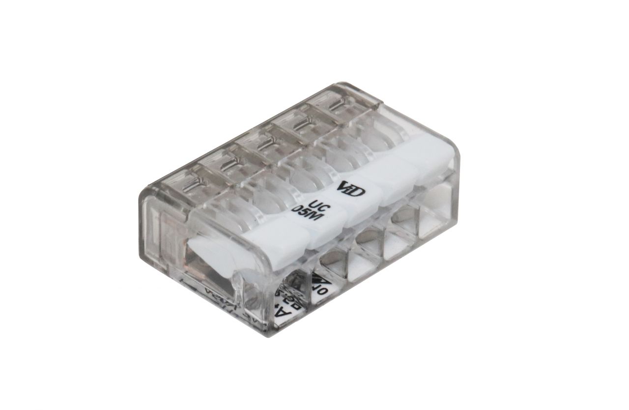 Weitere Hebelklemme 10 St., 5 Leiter, 0,2 - 2,5 mm² GLO775220578