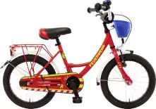 Bachtenkirch Kinderfahrrad Feuerwehr 18 Zoll feuerrot