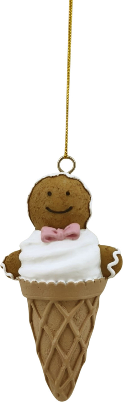 FD Deko Anhänger Lebkuchenmann 11,5 x 4,5 x 6,5 cm bunt GFM353b99129