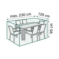 TrendLine Schutzhülle Exclusive 230x135cm für Sitzgruppen