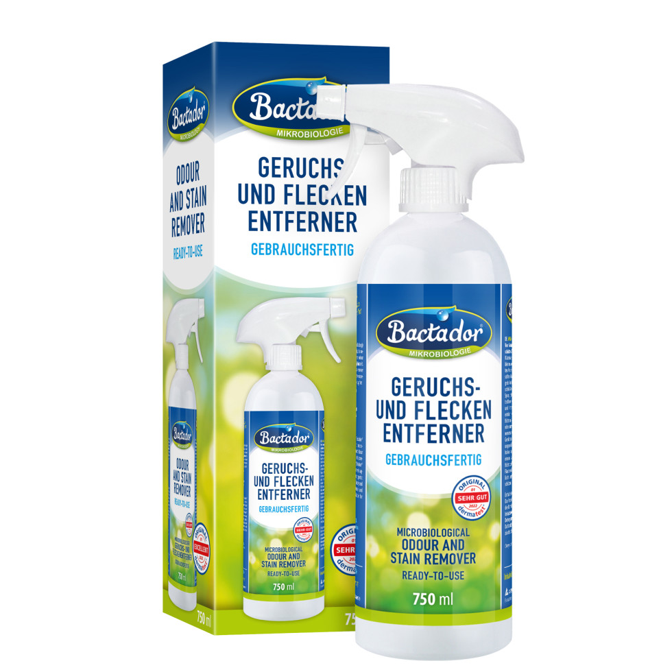 Bactador Geruchs- und Fleckenentferner Spray 750 ml GLO689312727