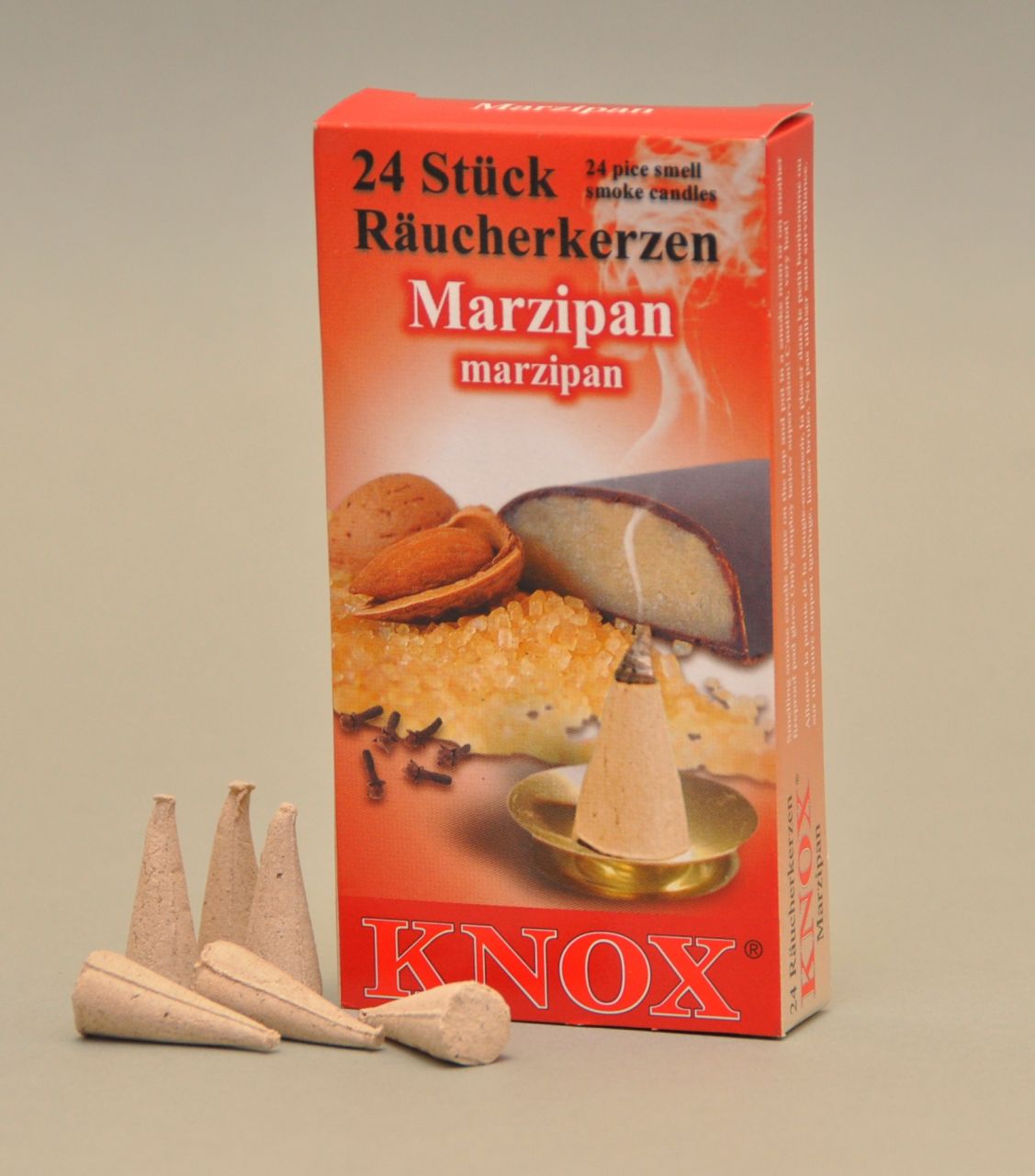 Knox Räucherkerzen – Marzipan 24 Stück GLO660202281