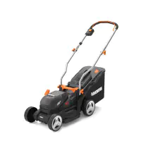 Worx Akku-Rasenmäher WP733E 20 V 33 cm Schnittbreite inkl. 4 Ah Akku und Ladegerät 