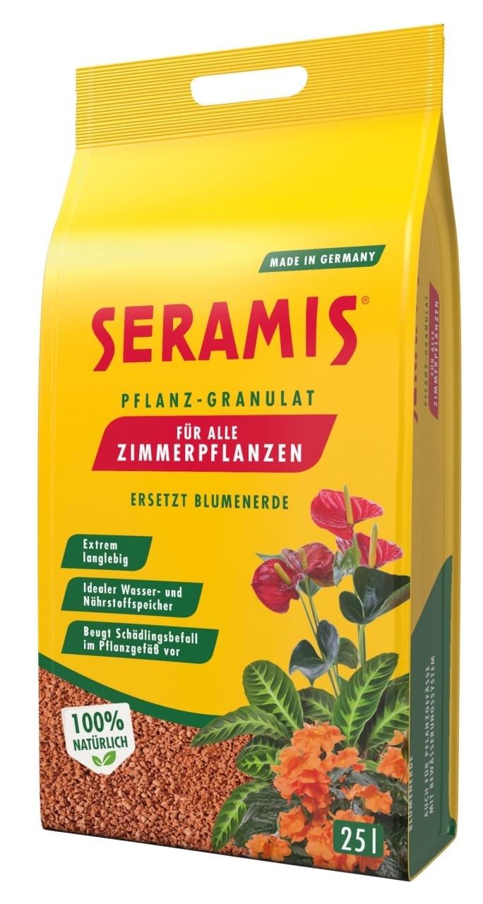Seramis Pflanz-Granulat für Zimmerpflanzen 25 L GLO688100777