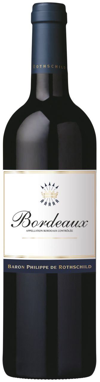 Bordeaux Baron Philippe de Rothschild Rotwein Merlot trocken Frankreich 1 x 0,75 L GLO642020478