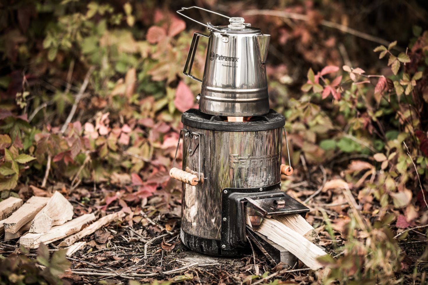 Four Fusée Petromax RF33 – Cuisinière Bois Camping, 7 Kg