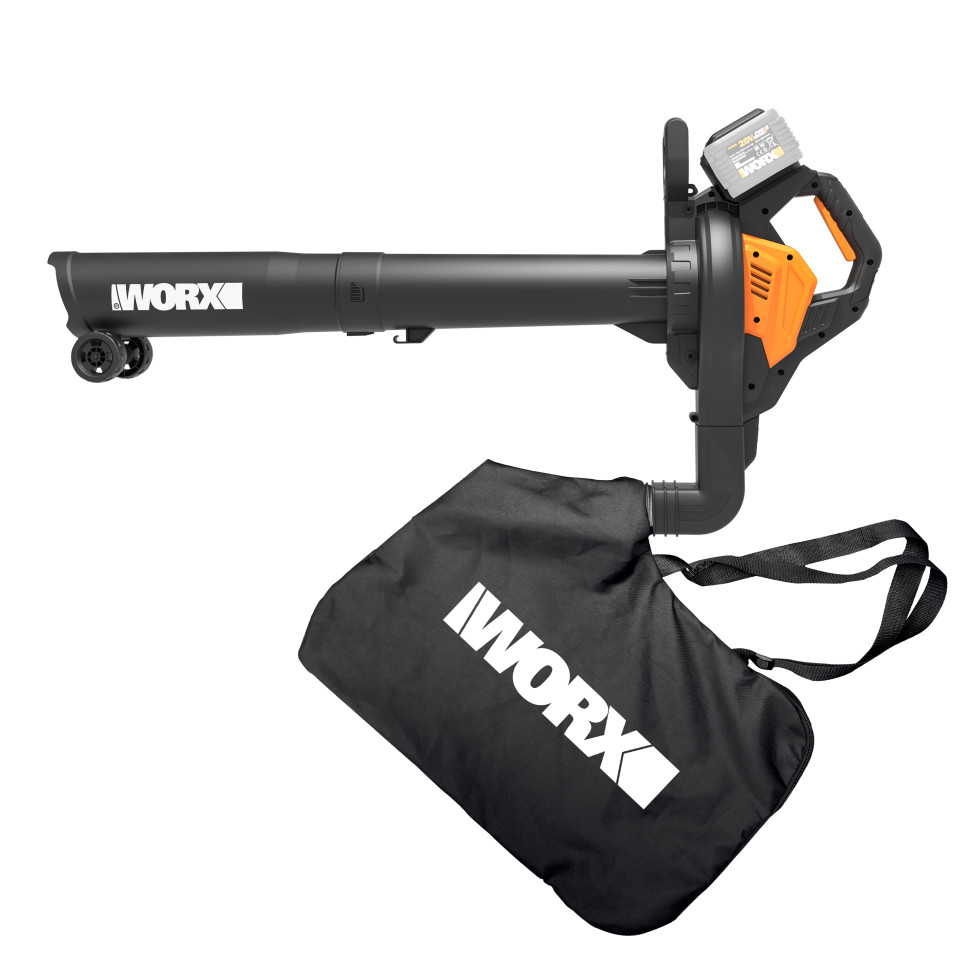 Worx Akku-Laubbläser/Laubsauger 40V(2x20V) - 2 in 1 WG583E.9