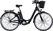 Zündapp E-Bike City Z510 28 Zoll 3-Gang 374 Wh schwarz türkis  