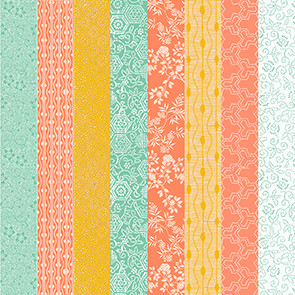 Servietten Samui pastell 33 x 33 cm 20 Stück