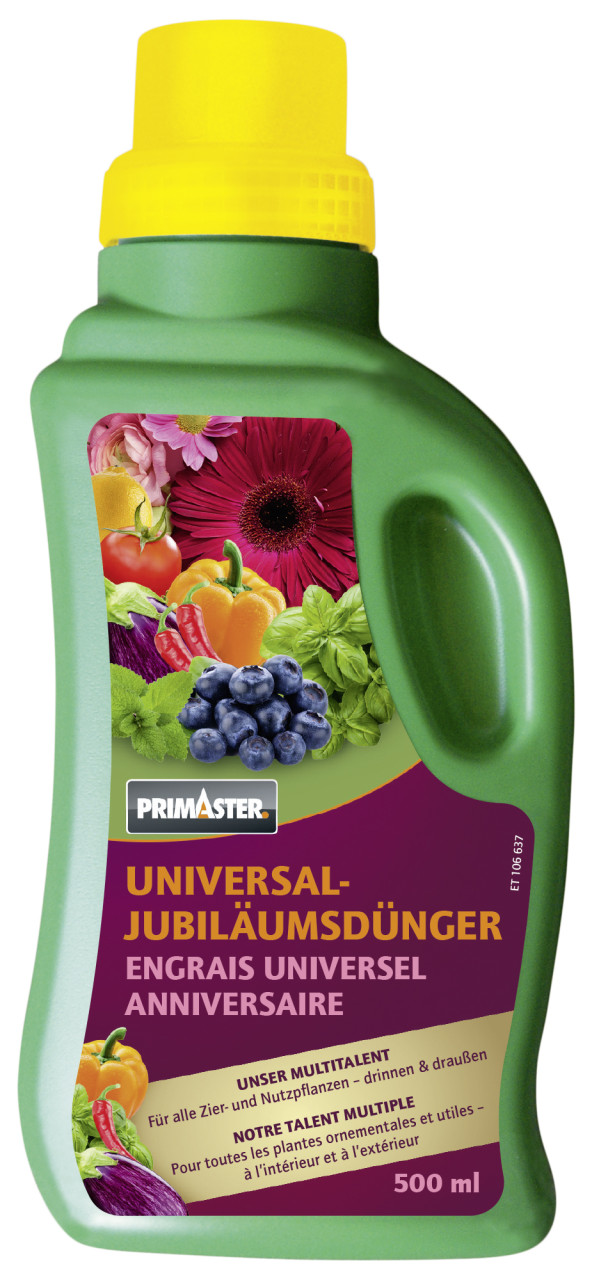 Primaster Flüssigdünger Universal Jubiläums-Edition 500 ml Dünger - Bild 4 von 4
