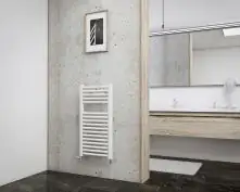 Schulte Badheizkörper München 775 x 40 cm 361 Watt Anschluss seitlich