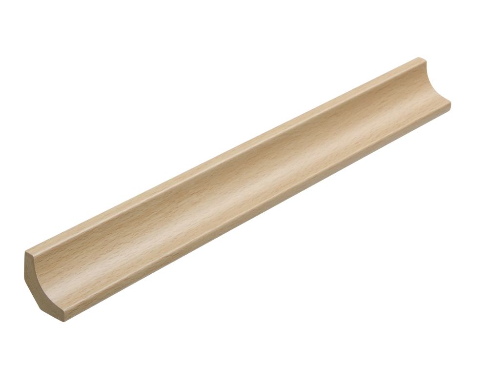 Primo Hohlkehlleiste 250 cm 21 x 21 mm Buche GLO780350693