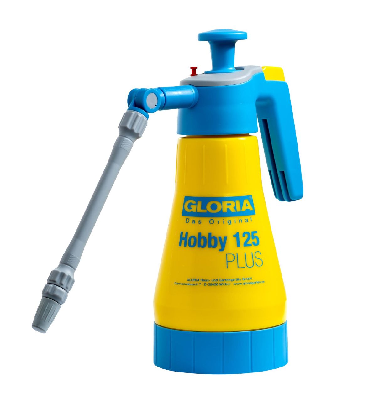 Gloria Drucksprüher Hobby 125 PLUS , Handsprüher für Essig und Essigsäure GLO692100777