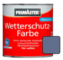 Primaster Wetterschutzfarbe 2,5 L taubenblau