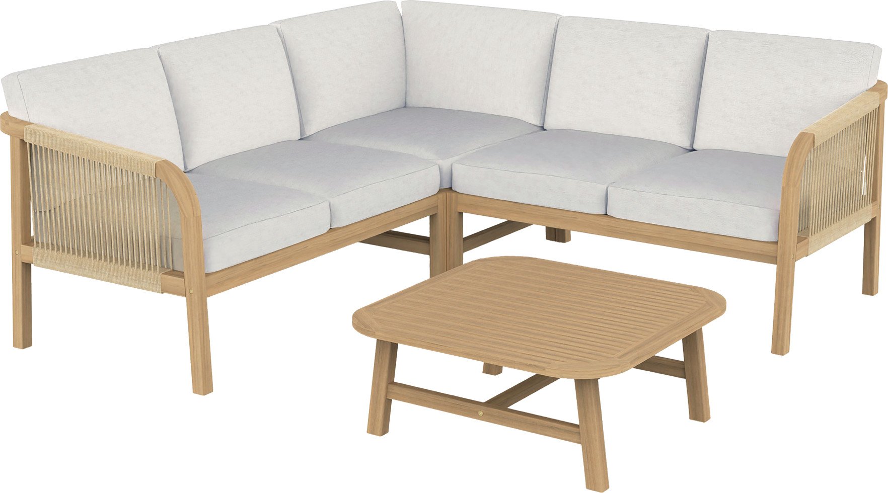 Primaster GartenmöbelSet Leros Holz kaufen Globus Baumarkt