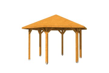 SKAN HOLZ Pavillon Nancy 3 Leimholz, lasiert in Eiche hell kaufen