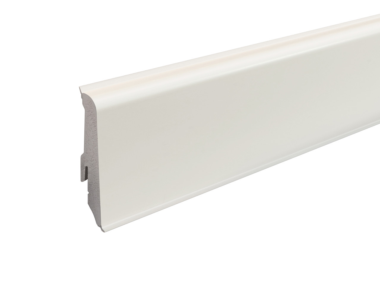 FN Neuhofer Neuhofer Fußleiste 240 cm x 59 x 17 mm weiß GLO780305205