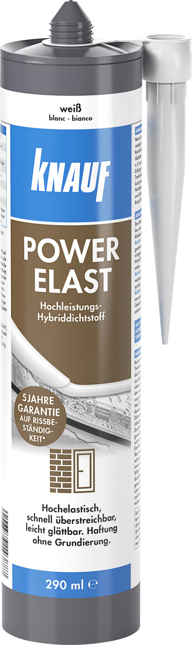 Knauf Hochleistungs-Hybriddichtstoff Power Elast für Anschlussfugen 290 ml GLO779053070