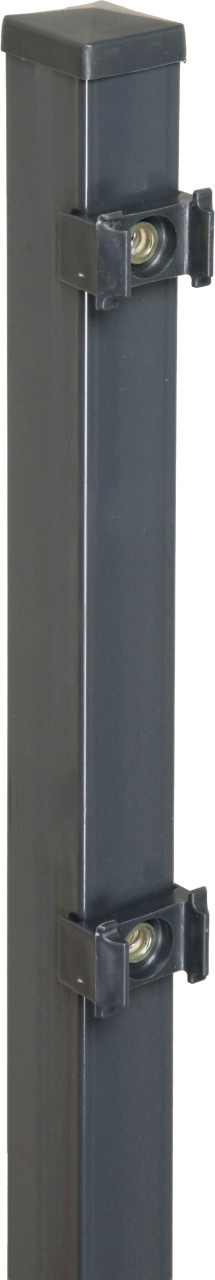 Floraworld Zaunpfosten Classic 260 x 4 x 4 cm anthrazit