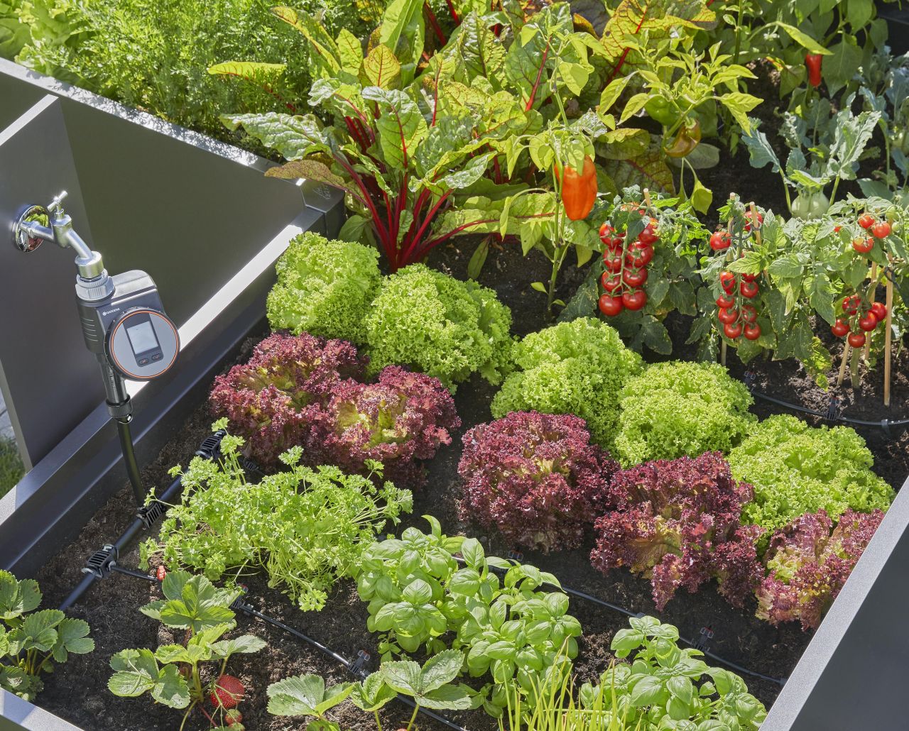 Gardena Tropfbewässerungsset Beet automatic GLO692152223