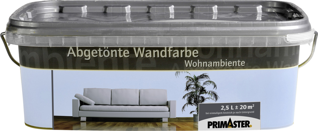 Primaster Wandfarbe Wohnambiente 2,5 L himmelblau