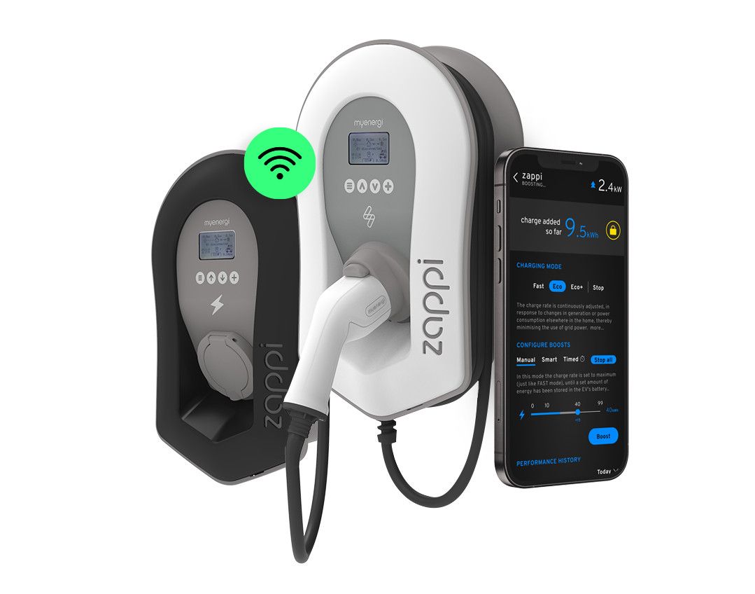 Zappi Wallbox Auf 11 Kw Einstellen Zappi Wallbox V2.1 mit Stecker schwarz 3,7/4,3/11/22 kW kaufen | Globus