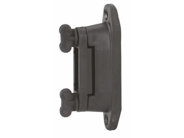 Kerbl Profi Eck- & Streckenisolator schwarz für 4 cm Band 6 Stück GLO689900365
