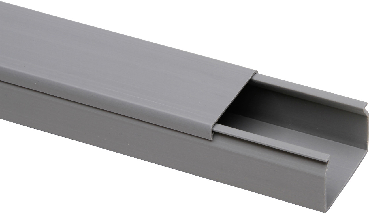 Kabelkanal 2 m, 40 x 25 mm, grau