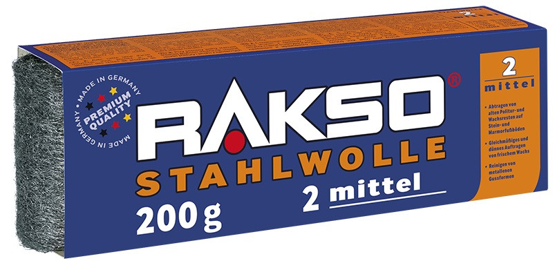 RAKSO Stahlwolle, Sorte 2 GLO760100553