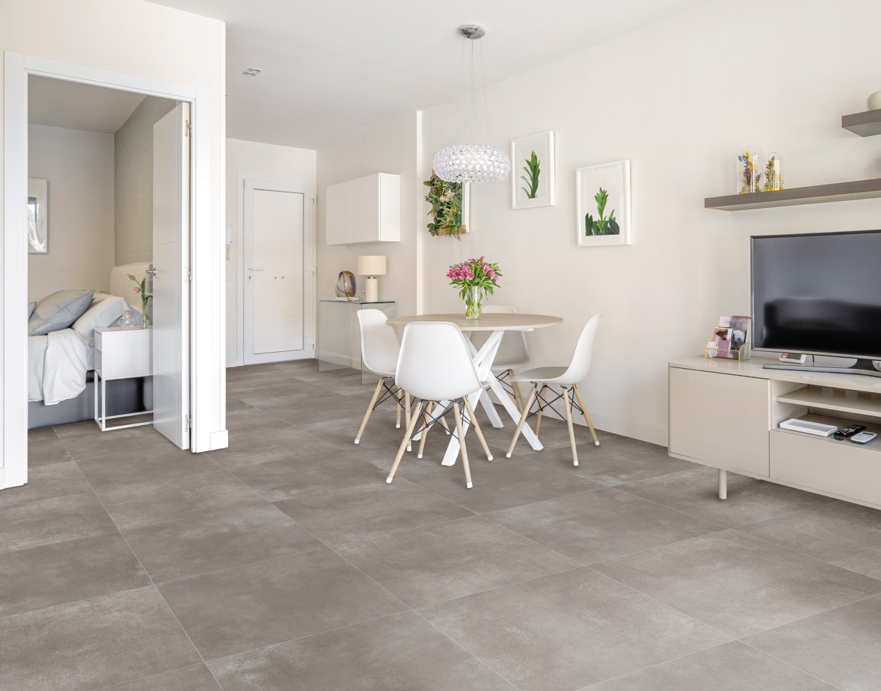 Bodenfliese Feinsteinzeug Marte 60 x 60 cm taupe kaufen | Globus Baumarkt