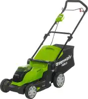 Greenworks Akku-Rasenmäher 40 V inkl. 1 Akku (4 Ah) u. Ladegerät