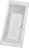 Ottofond Whirlpool-Komplettset Rosa 190 x 80 cm weiß