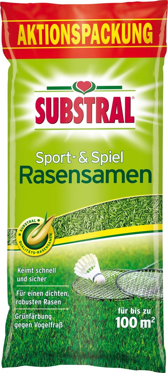 Substral Sport & Spiel Rasensamen 2 kg für 100 m² GLO693108327