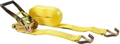 Kerbl Ratschenzurrgurt 1-tlg. – 8 M, 50 Mm Breite, 4000 Kg Zugkraft, Orange, PU-imprägniert, GS-geprüft Nach DIN EN 12195-2