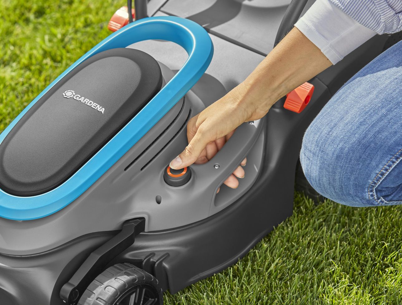 Gardena Elektro Rasenmäher PowerMax 1200/32 G2 32 cm Schnittbreite