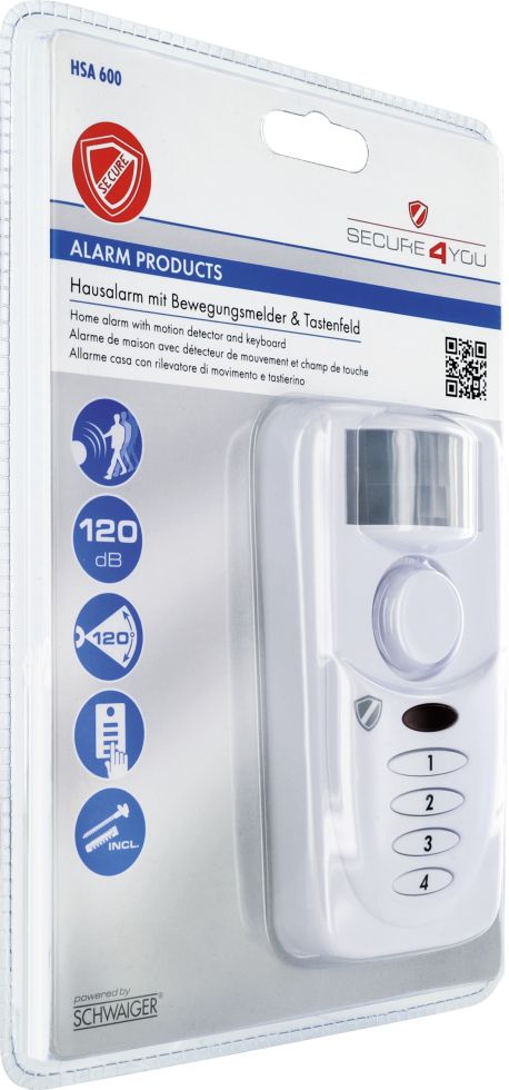 Schwaiger Hausalarm weiß GLO775321397