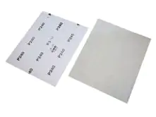 Nespoli Lack-Schleifpapier K240 Körnung 240, 23 x 28 cm, 1 Blatt
