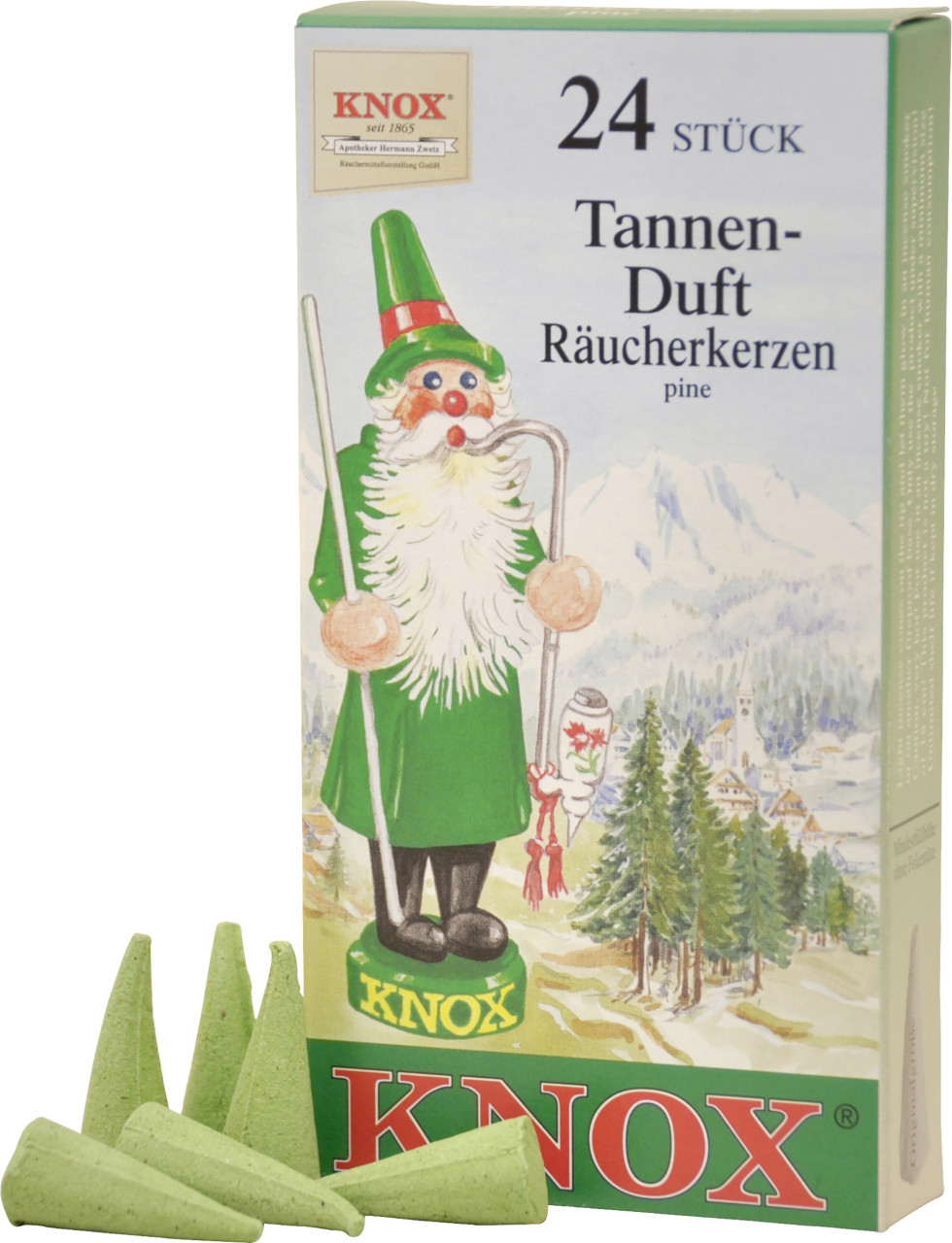 Knox Räucherkerzen - Tanne 24 Stück GFMba3499d80