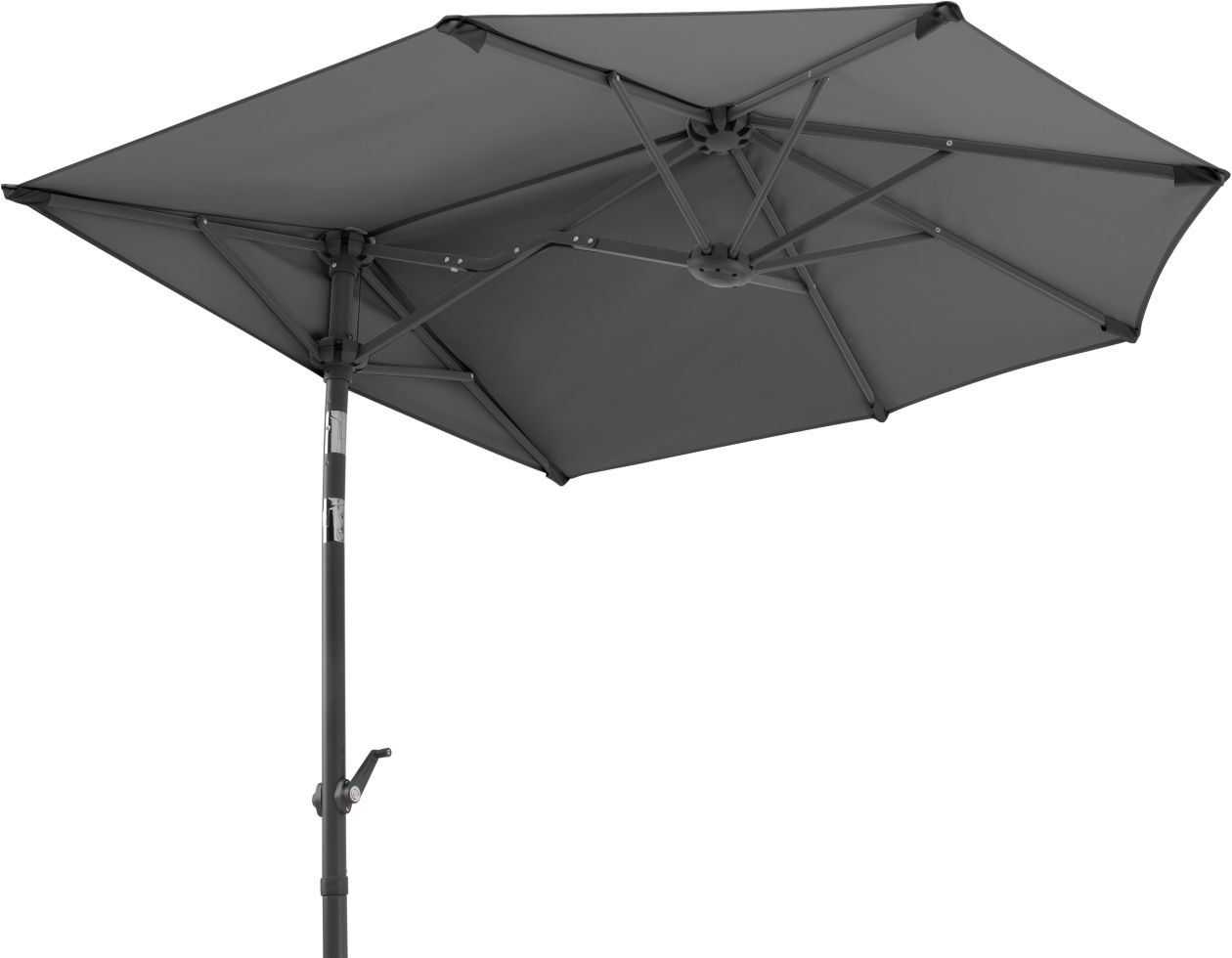 Schneider Sonnenschirm Salerno mezza anthrazit 150 x 150 cm kaufen