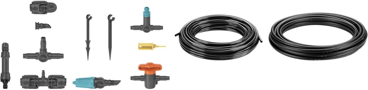 Gardena Tropfbewässerung Set Terrasse 30 Topfpflanzen GLO692152273