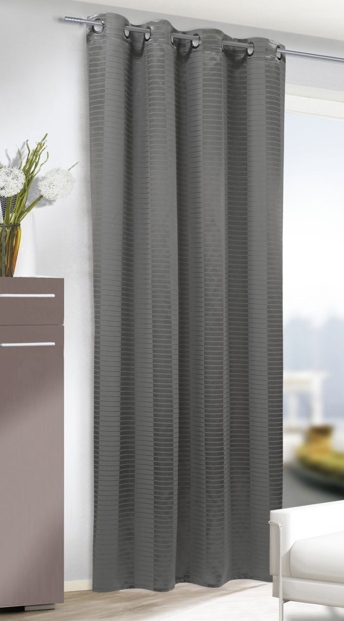 Neusser Collection Ösenschal Ole anthrazit, 245 x 135 cm