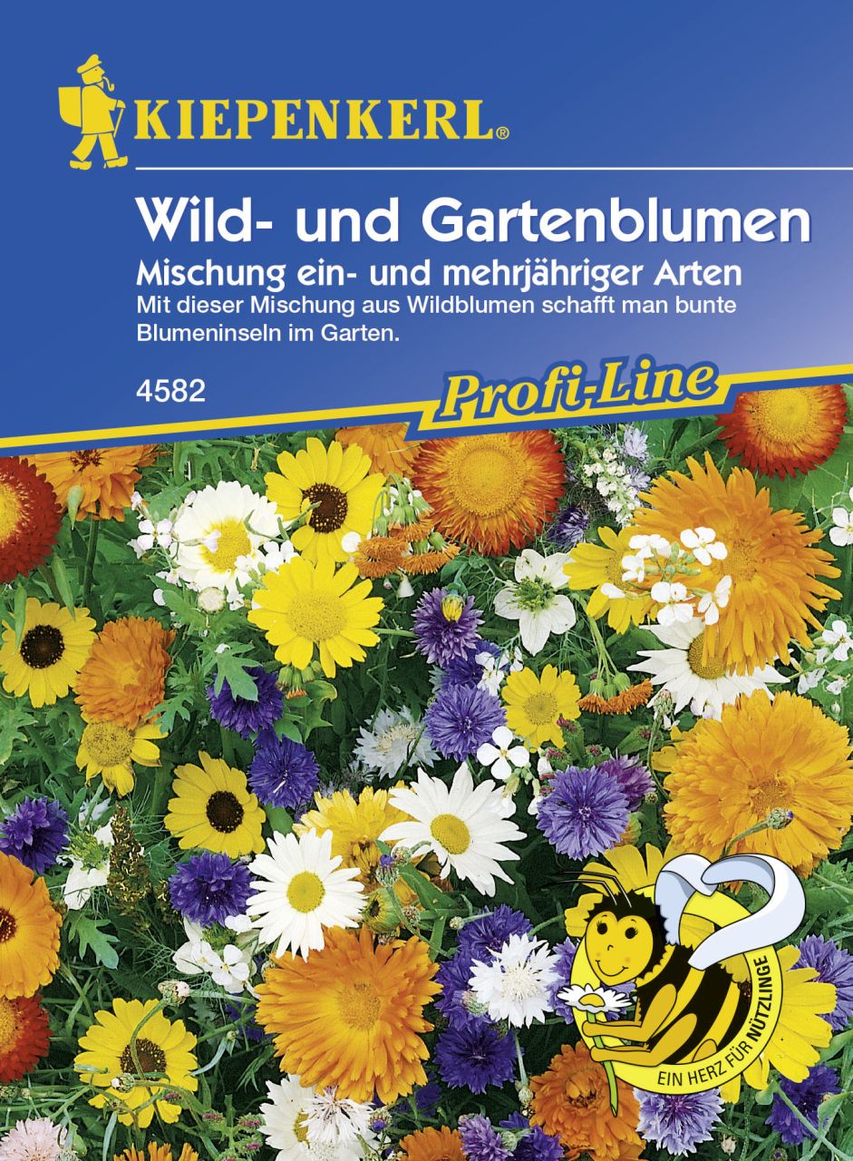 Kiepenkerl Saatgut Wild- und Gartenblumen 1-2 m² GLO693105545