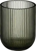 Mica Merlot Trinkglas grau Glas 9,5 x Ø 7,5 cm