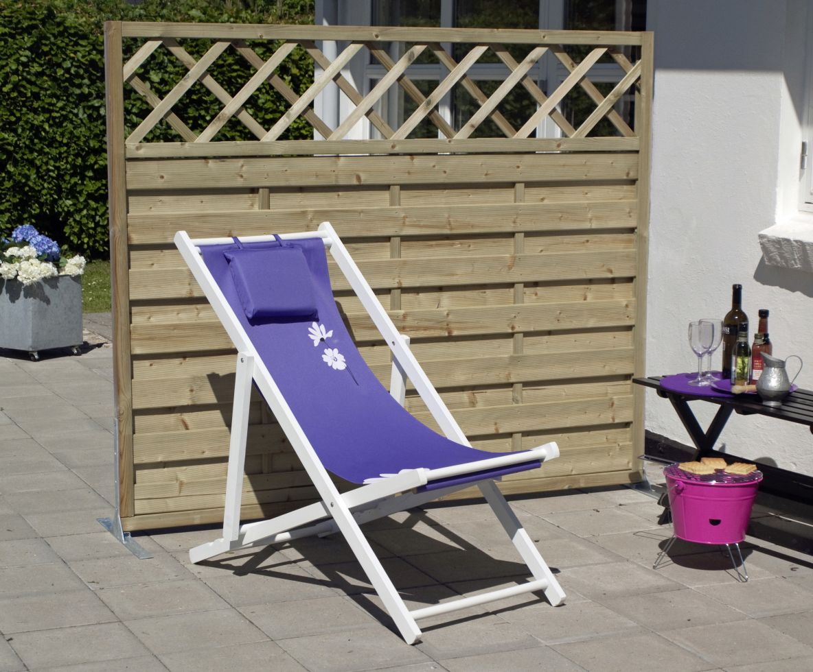 Plus Zaun Bergen mit Rankgitter 180 x 150 cm Druckimprägniert