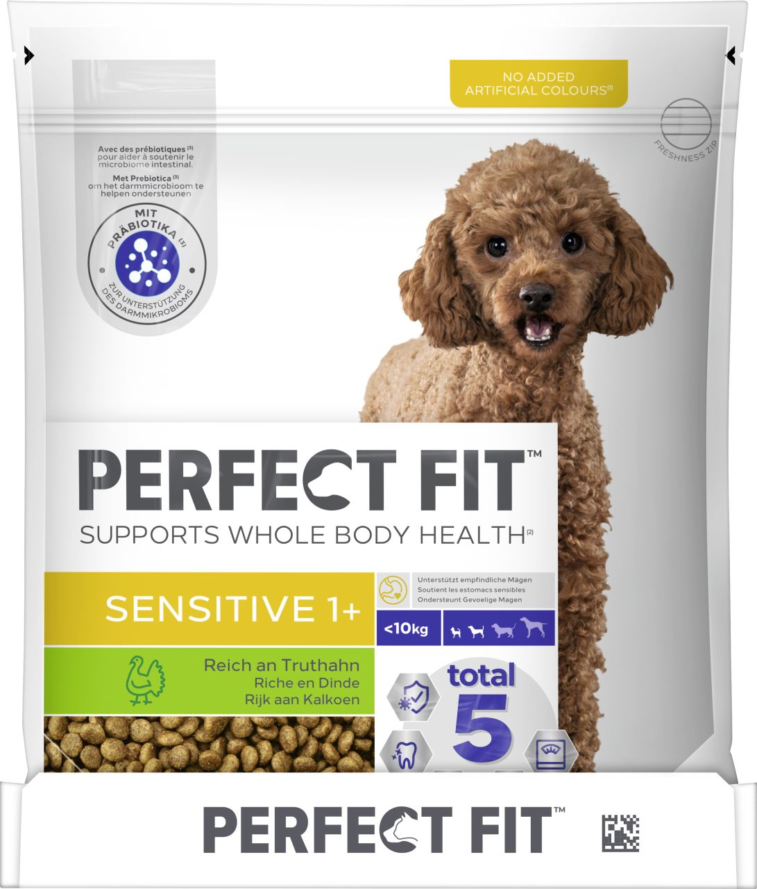 Perfect Fit Sensitive Adult 1+ Hundefutter für kleine Hunde Truthahn 1,4kg GLO629307025