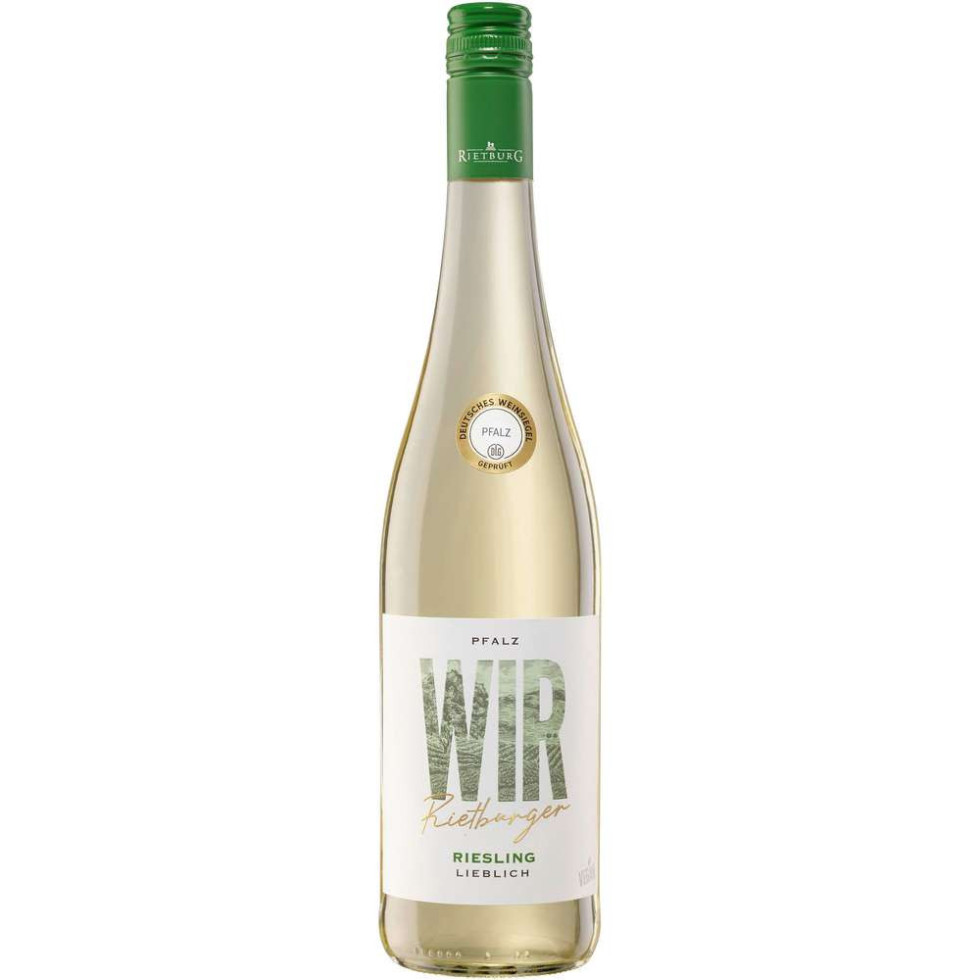 Wir Rietburger Weißwein Riesling QbA lieblich 0,75l GLO642011646