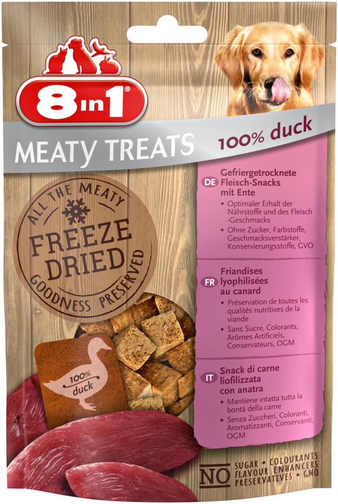 8in1 Meaty Treats mit 100% Ente 50 g GLO629306455
