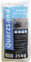 Quarzsand 0,1 - 0,4 mm natur 25 kg